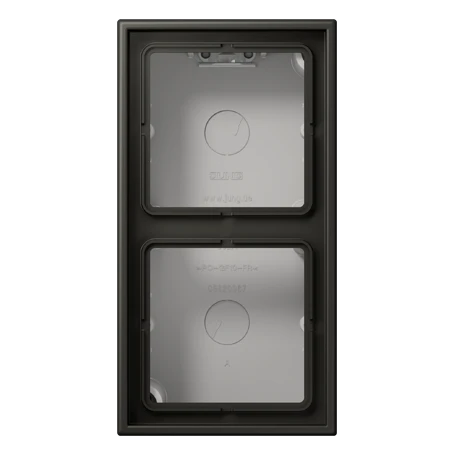 Surface cap 2-gang, ombre naturelle 59 (4320R)