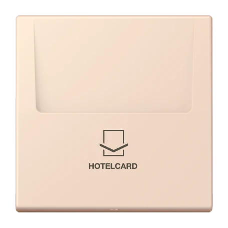 Key card holder, orange pâle (32082)