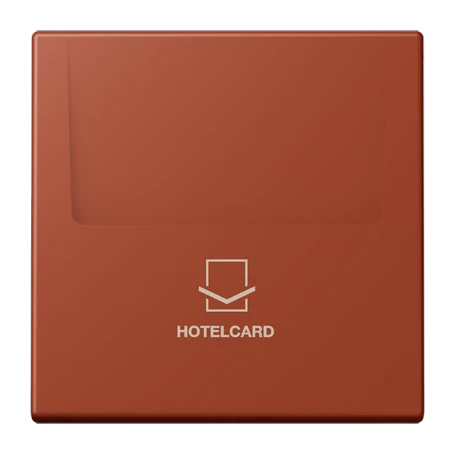 Key card holder, l'ocre rouge (32110)