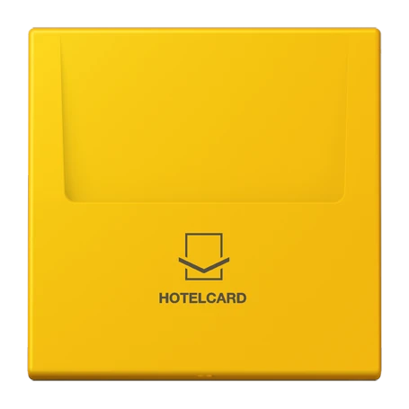 Key card holder, le jaune vif (4320W)