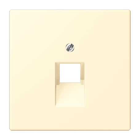 Abdeckung für IAE/UAE-Anschlussdosen, 1 x 8-polig, blanc (32001)