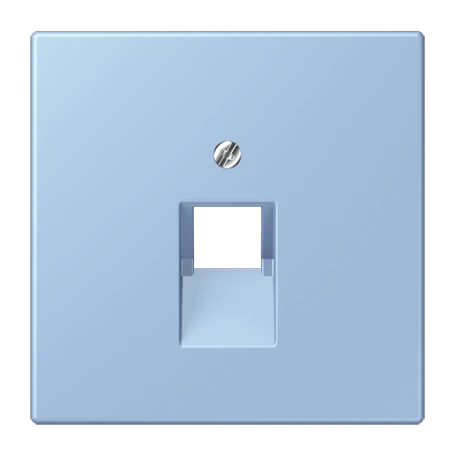 Abdeckung für IAE/UAE-Anschlussdosen, 1 x 8-polig, outremer moyen (32021)