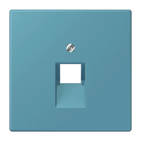 Abdeckung für IAE/UAE-Anschlussdosen, 1 x 8-polig, céruléen vif (32031)