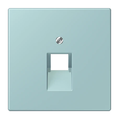 Abdeckung für IAE/UAE-Anschlussdosen, 1 x 8-polig, céruléen clair (32033)