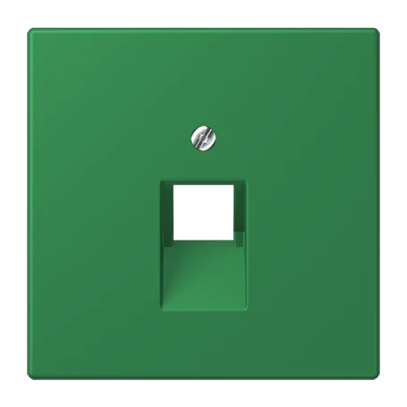 Abdeckung für IAE/UAE-Anschlussdosen, 1 x 8-polig, vert foncé (32050)