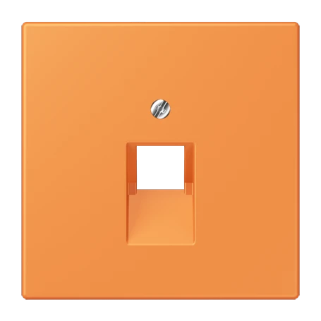 Abdeckung für IAE/UAE-Anschlussdosen, 1 x 8-polig, orange clair (32081)