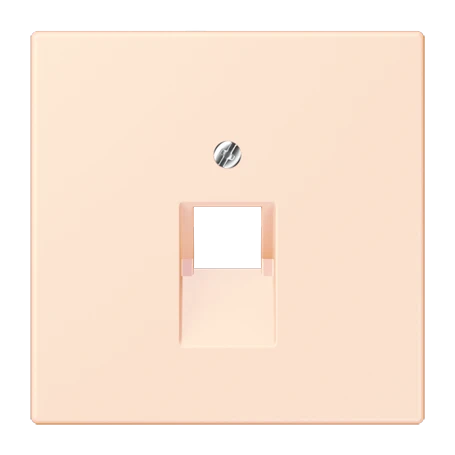 Abdeckung für IAE/UAE-Anschlussdosen, 1 x 8-polig, orange pâle (32082)