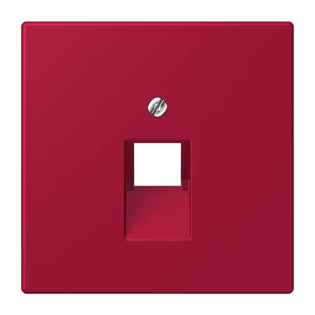 Abdeckung für IAE/UAE-Anschlussdosen, 1 x 8-polig, rouge carmin (32100)