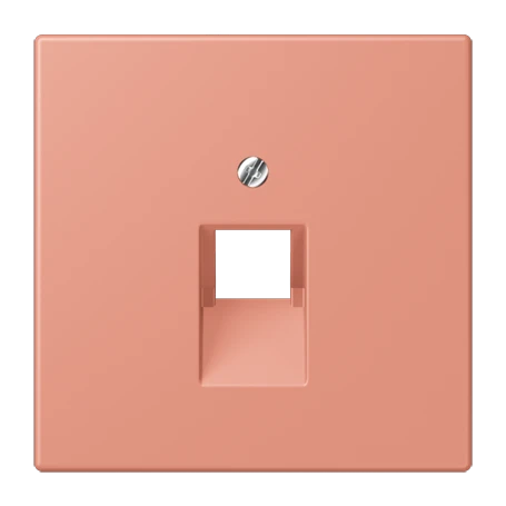 Abdeckung für IAE/UAE-Anschlussdosen, 1 x 8-polig, l’ocre rouge moyen (32111)