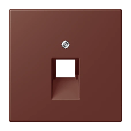 Abdeckung für IAE/UAE-Anschlussdosen, 1 x 8-polig, terre sienne brûlée 31 (32120)