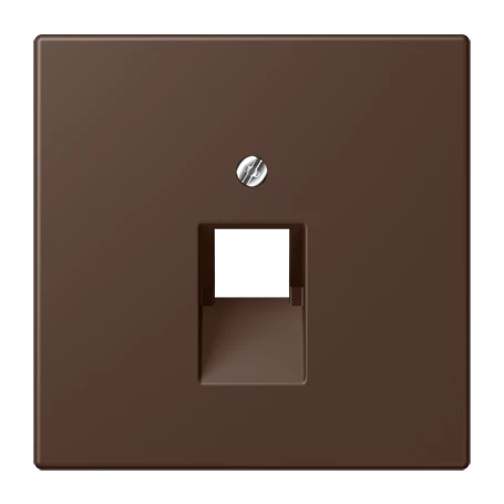 Abdeckung für IAE/UAE-Anschlussdosen, 1 x 8-polig, terre d’ombre brûlée 31 (32130)