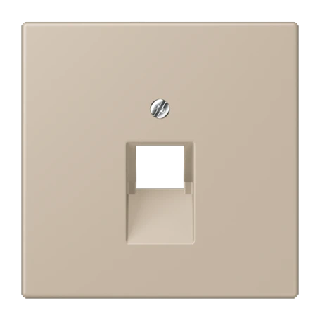 Abdeckung für IAE/UAE-Anschlussdosen, 1 x 8-polig, ombre naturelle claire (32142)