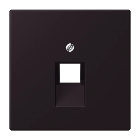 Abdeckung für IAE/UAE-Anschlussdosen, 1 x 8-polig, noir d'ivoire (4320E)