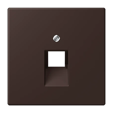 Abdeckung für IAE/UAE-Anschlussdosen, 1 x 8-polig, terre d‘ombre brûlée 59 (4320J)