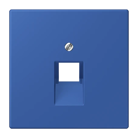 Abdeckung für IAE/UAE-Anschlussdosen, 1 x 8-polig, bleu outremer 59 (4320K)