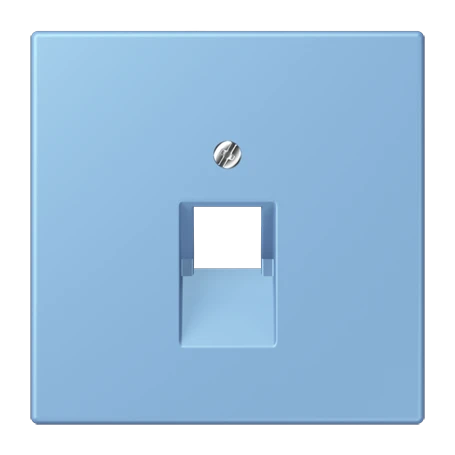 Abdeckung für IAE/UAE-Anschlussdosen, 1 x 8-polig, bleu céruléen 59 (4320N)