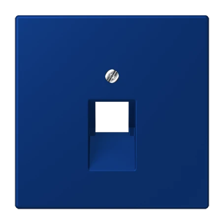 Abdeckung für IAE/UAE-Anschlussdosen, 1 x 8-polig, bleu outremer foncé (4320T)