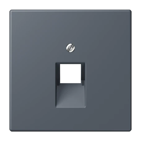 Abdeckung für IAE/UAE-Anschlussdosen, 1 x 8-polig, gris foncé 59 (4320U)