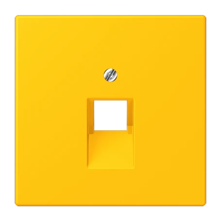 Abdeckung für IAE/UAE-Anschlussdosen, 1 x 8-polig, le jaune vif (4320W)