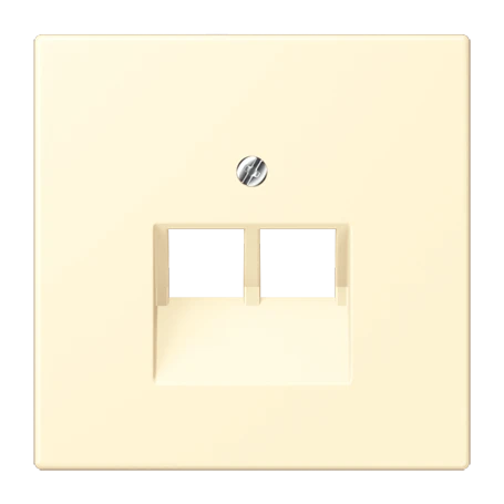 Afdekking voor IAE/UAE-aansluitdozen, 2 x 8-pole, blanc (32001)