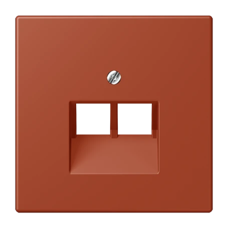 Afdekking voor IAE/UAE-aansluitdozen, 2 x 8-pole, l'ocre rouge (32110)