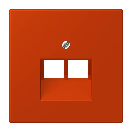 Afdekking voor IAE/UAE-aansluitdozen, 2 x 8-pole, rouge vermillon 59 (4320A)