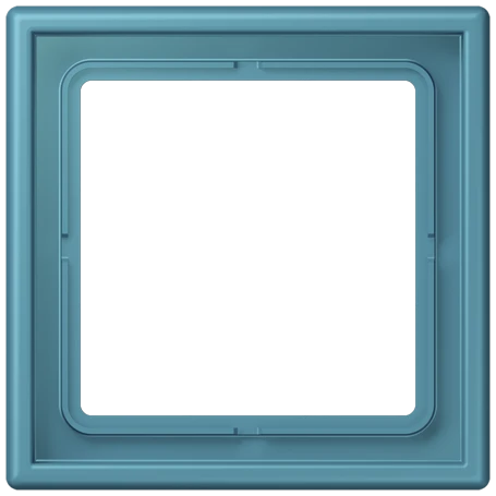 Frame 1-gang, céruléen vif (32031)