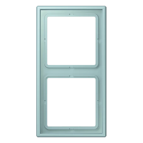 Frame 2-gang, céruléen clair (32033)