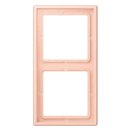 Frame 2-gang, l’ocre rouge clair (32112)