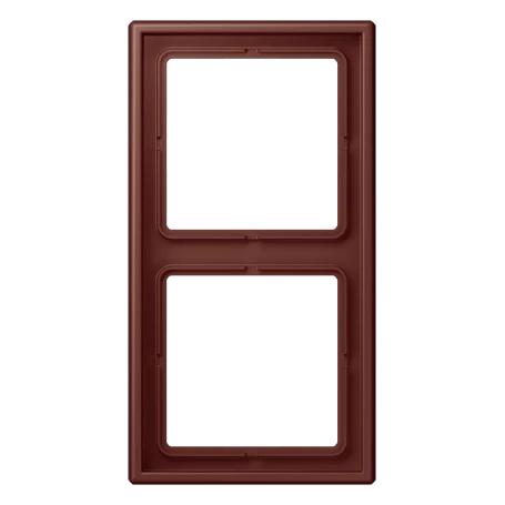 Frame 2-gang, terre sienne brûlée 31 (32120)