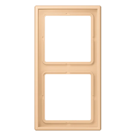 Frame 2-gang, terre sienne claire 31 (32122)