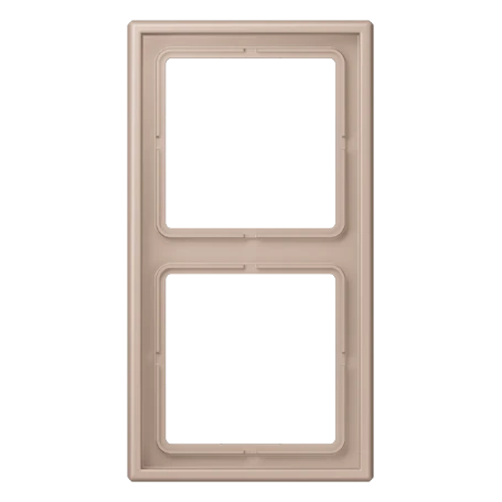 Frame 2-gang, ombre brûlée claire (32131)