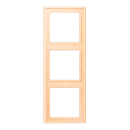Frame 3-gang, ocre (32060)