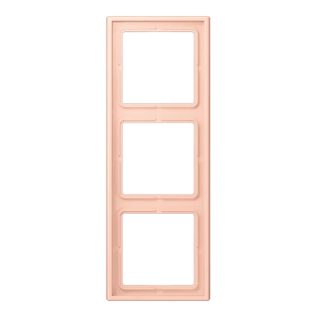 Frame 3-gang, l’ocre rouge clair (32112)