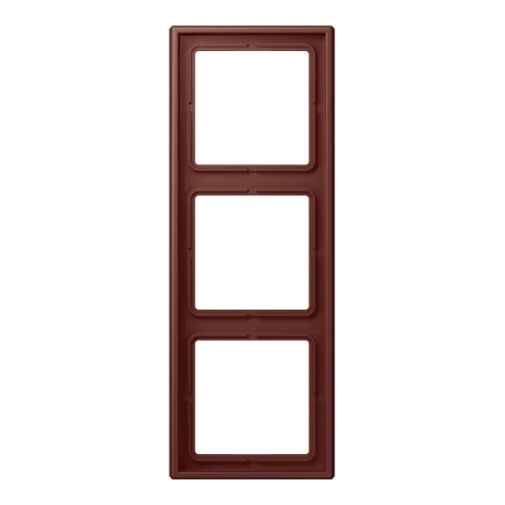 Frame 3-gang, terre sienne brûlée 31 (32120)