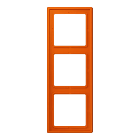 Frame 3-gang, orange vif (4320S)