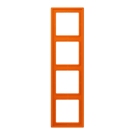 Placca 4 moduli, orange (32080)