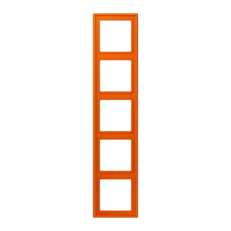 Placca 5 moduli, orange (32080)