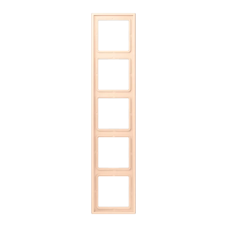 Frame 5-gang, terre sienne pâle (32123)