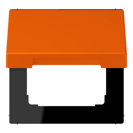 Klapdeksel (met terugstelveer), orange (32080)