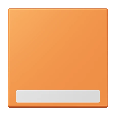 Rocker, orange clair (32081)