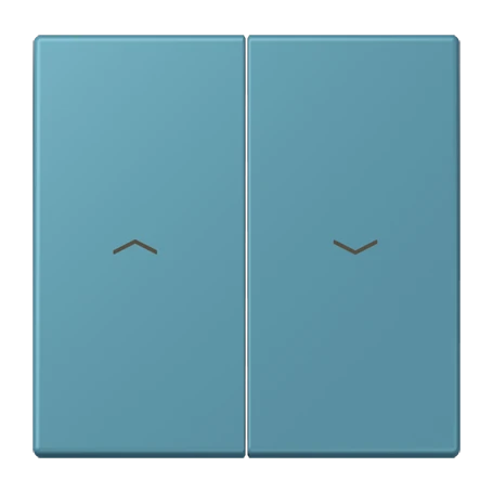 Rocker, with arrow symbols, céruléen vif (32031)