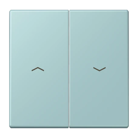 Rocker, with arrow symbols, céruléen clair (32033)