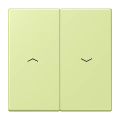 Rocker, with arrow symbols, vert jaune clair (32053)