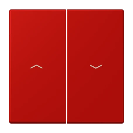 Rocker, with arrow symbols, rouge vermillon 31 (32090)