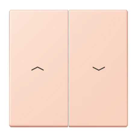 Rocker, with arrow symbols, l’ocre rouge clair (32112)