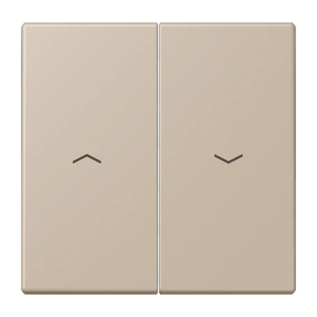 Rocker, with arrow symbols, ombre naturelle claire (32142)