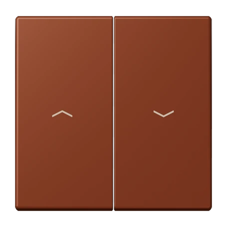 Rocker, with arrow symbols, terre sienne brûlée 59 (4320D)