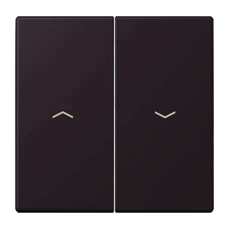 Rocker, with arrow symbols, noir d'ivoire (4320E)