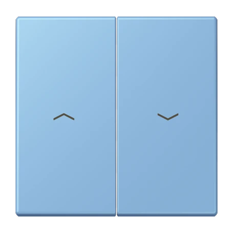 Rocker, with arrow symbols, bleu céruléen 59 (4320N)